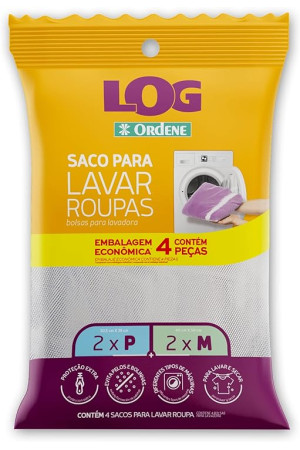 LOG SACO PARA LAVAR ROUPAS