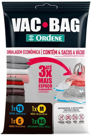 VAC BAG CONJUNTO 1 TRIP 1M,1G,1XG